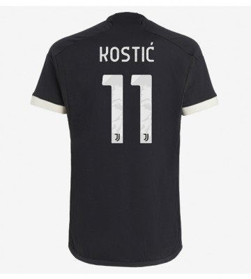 Juventus Filip Kostic #11 Tredje Tröja 2023-24 Kortärmad